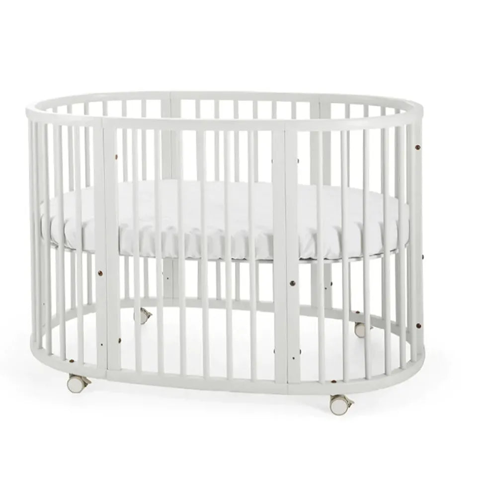 Stokke Sleepi Bed Extension V3 - White | Convertible Crib to Toddler Bed | Safe & Stylish Nursery Furniture for Baby & Kids Room