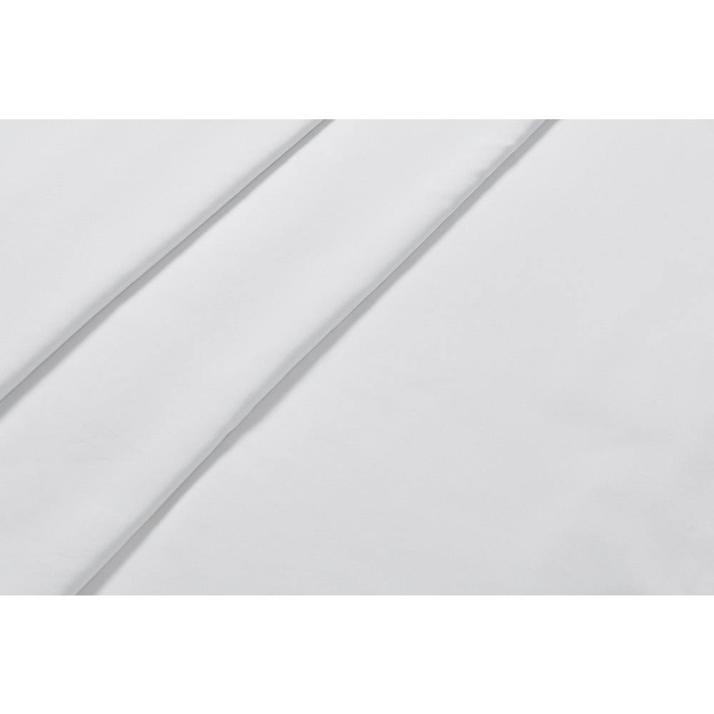 100% Natural Bamboo Bed Sheet Set - Queen Size White Soft Breathable Sheets - Luxury Eco-Friendly Bedding for Hot Sleepers & Sensitive Skin - Perfect for Master Bedroom, Guest Room & Vacation Homes