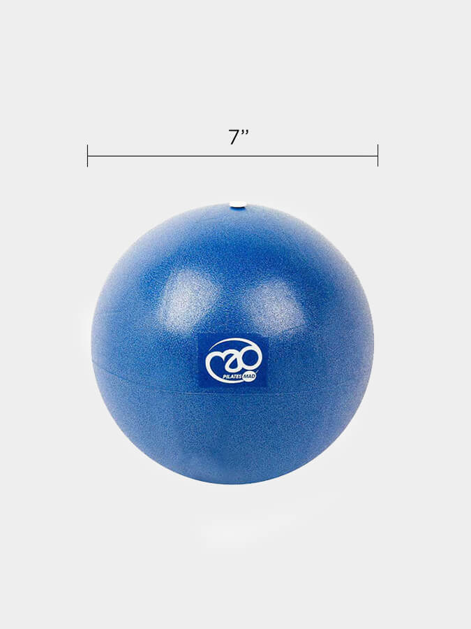 7 Inch Yoga Exercise Ball - Soft & Durable Stability Ball for Yoga, Pilates, Workouts & Home Office Seating - Perfect for Fitness, Physical Therapy & Balance Training