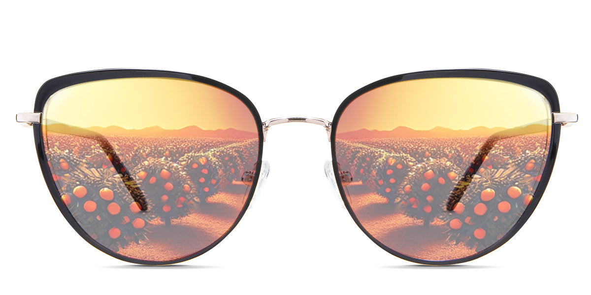 Trinity Women's Prescription Tinted Sunglasses - UV Protection, Polarized Lenses for Driving, Outdoor & Fashion Use