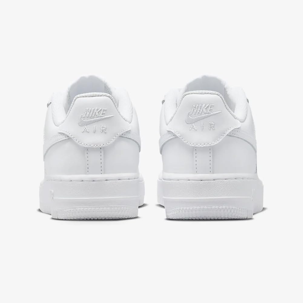 Nike Air Force 1 LE Big Kids' Sneakers - White (FV5951-111) Size 2 | Comfortable & Durable Basketball Shoes for Boys & Girls | Perfect for School, Sports & Casual Wear
