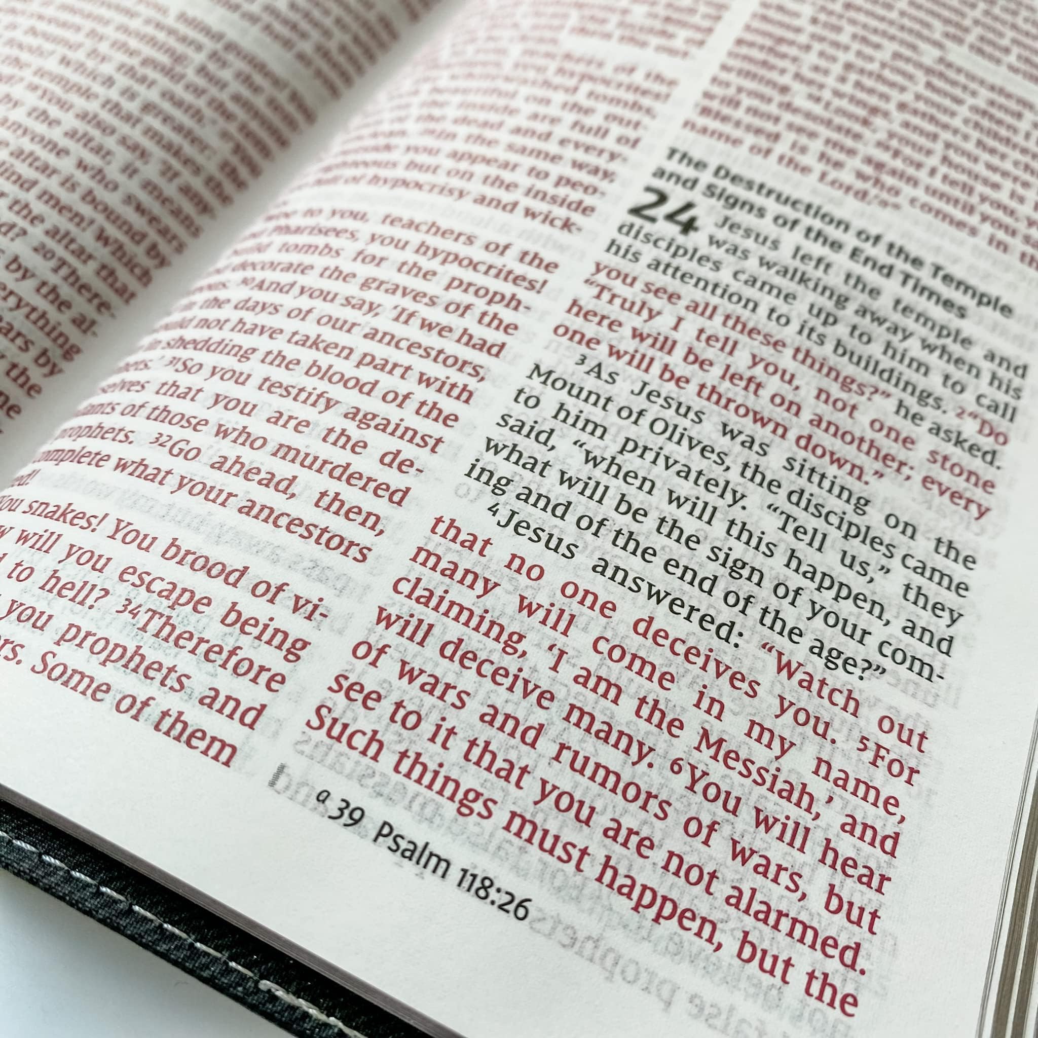 Hand Lettered & Laser Engraved NIV Black/Gray Leathersoft Bible - Custom Name Personalization - Perfect Wedding, Baptism, Graduation & Birthday Gift - Ideal for Church, Bible Study & Daily Devotion
