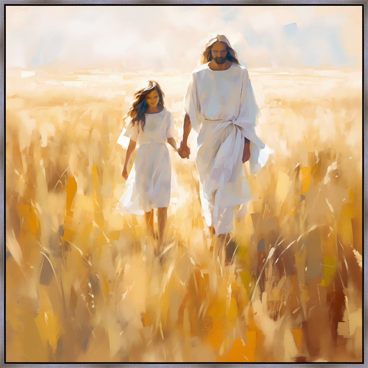 Come Follow Me Large Wall Art Gallery Wrap - Inspirational Christian Home Decor for Living Room, Bedroom & Office - Perfect for Gifts & Spiritual Spaces
