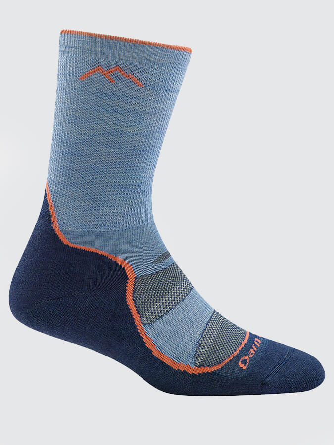 Darn Tough 1967 Light Hiker Micro Crew Light Cushion Women's Hiking Socks - Perfect for Outdoor Adventures & Trail Running