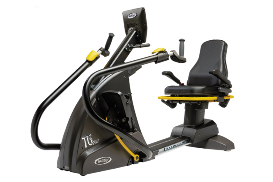 NuStep T6PRO Recumbent Elliptical Stepper Cross Trainer - Low Impact Exercise Machine for Home Gym, Physical Therapy & Senior Fitness - Perfect for Rehabilitation, Cardio Workouts & Joint-Friendly Training