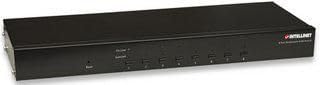 INTELLINET 506441 8-Port Rackmount KVM Switch for Server Management - Ideal for Data Centers, IT Rooms & Network Administration