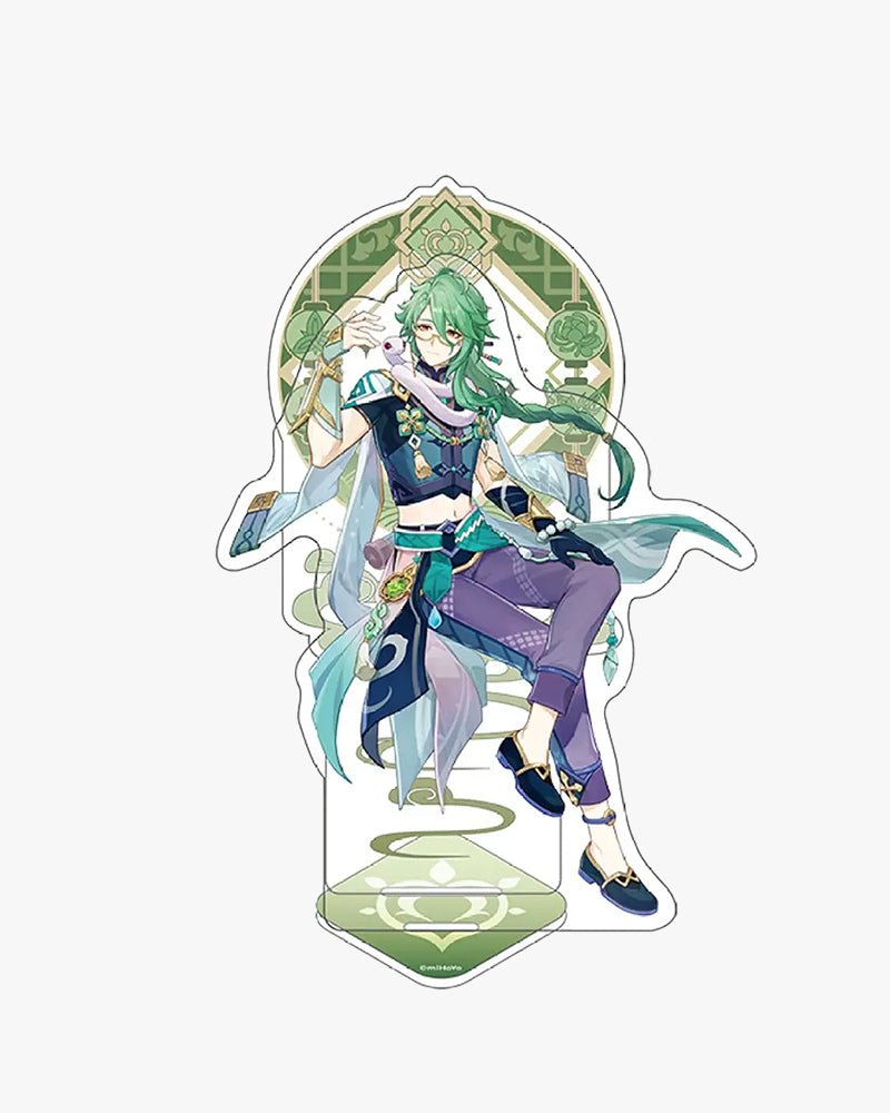 Genshin Impact© Liyue Character Mini Standee - Anime Collectible Figures for Display, Gaming Room Decor, and Gift for Fans