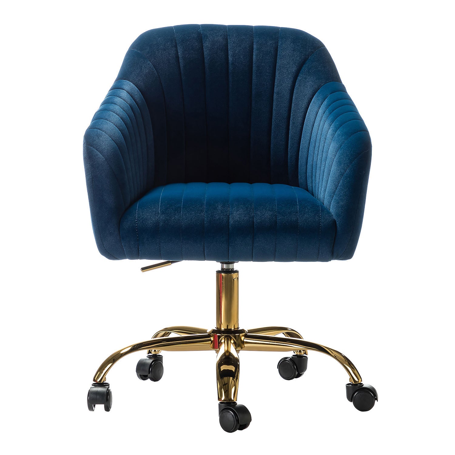 Luxury Velvet Office Chair - Ergonomic Desk Chair with Adjustable Height for Home & Workspace - Perfect for Remote Work, Gaming & Study