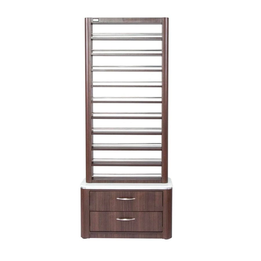 MODEN™ Polish Rack with Storage VM820 - 4-Tier Nail Polish Organizer for Salon & Home Use - Perfect for Nail Artists & DIY Enthusiasts