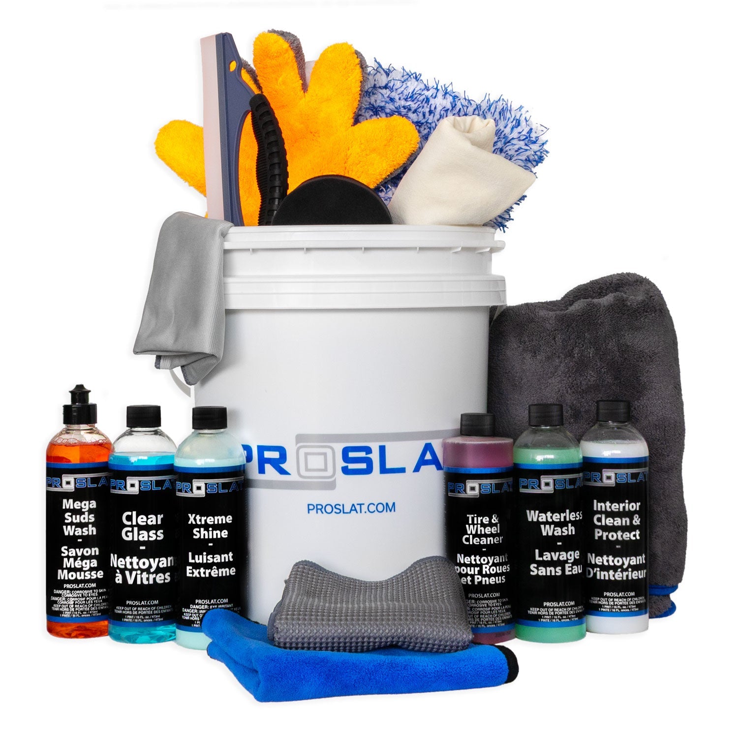 Premium Car Wash Kit with Microfiber Towels, Wash Mitt & Wax - Complete Auto Detailing Bundle for Shine & Protection - Perfect for Home, Garage & Professional Car Cleaning