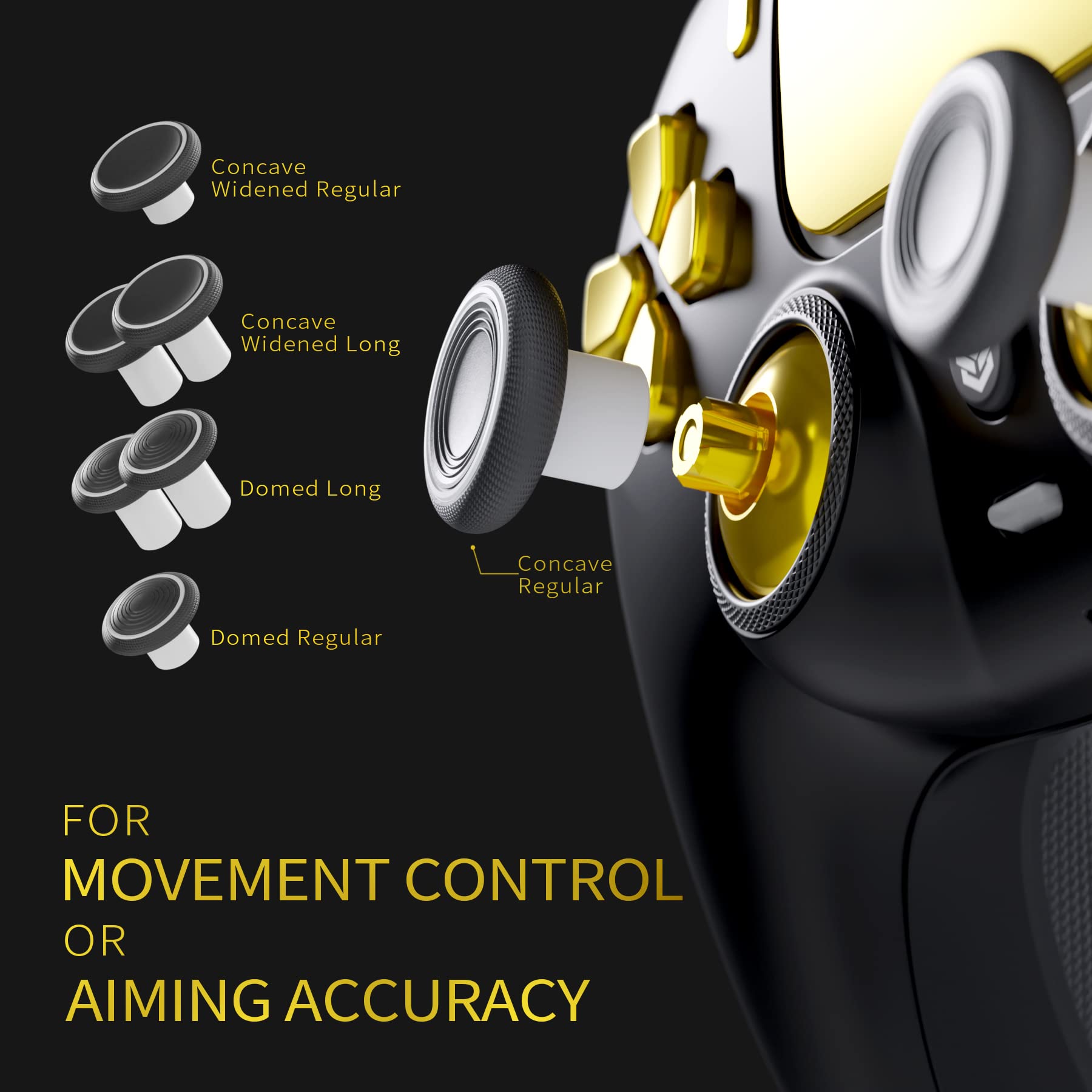 HEXGAMING RIVAL PRO Wireless Gaming Controller for PS5/PS4 - Back Buttons, Mouse-Click Triggers, Interchangeable Thumbsticks, Ergonomic Design - Perfect for FPS, Racing & Competitive Gaming (Clown Edition)