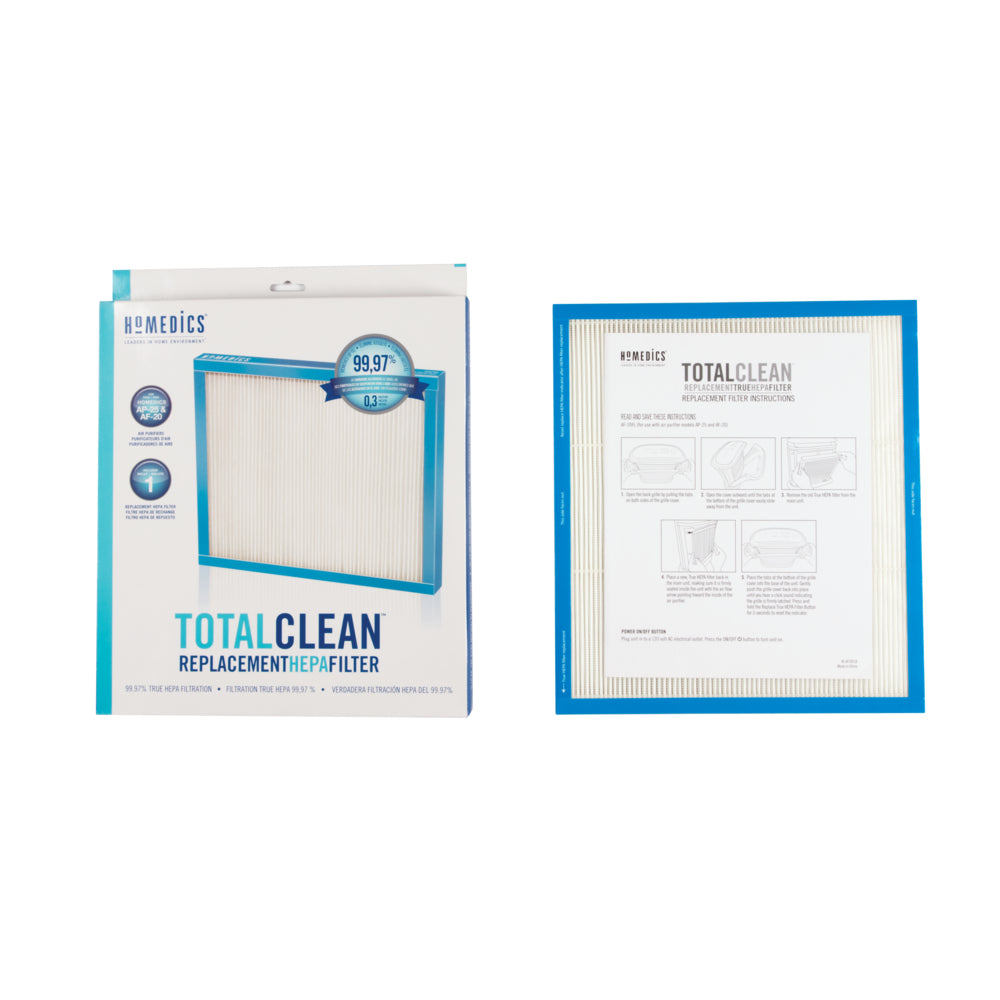 Replacement True HEPA Filter Compatible with AP25AU, AT100, AR100, AR20, AF20 Models - Improve Air Quality for Home, Office & Allergy Relief