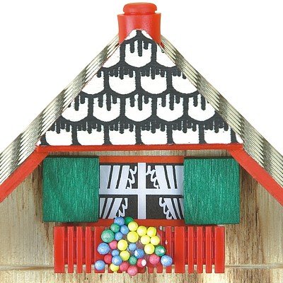 Trenkle German Black Forest Weather House TU 804 - Handcrafted Wooden Hygrometer for Home & Office Decor - Perfect Gift for Weather Enthusiasts