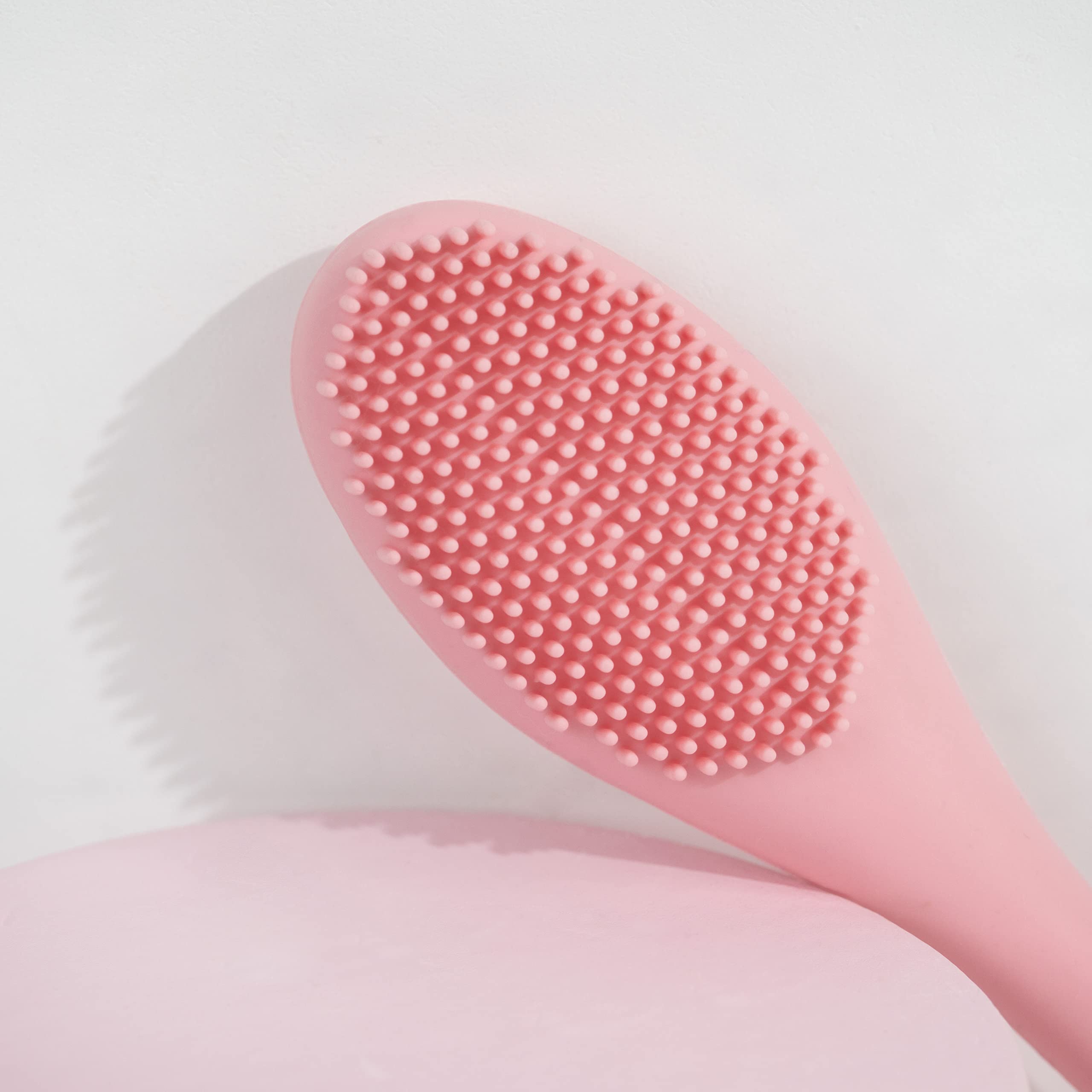 Brushworks Cleansing Mask Applicator - Soft Pink Facial Brush for Deep Pore Cleansing | Perfect for At-Home Spa Days & Skincare Routines