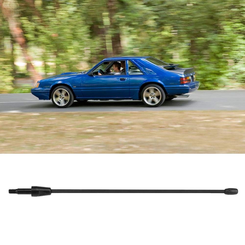 8 Inch Car Radio Antenna Replacement - FM/AM Aerial Guard Mount Compatible with Ford Mustang 1979-2009 | Durable Auto Accessory for Enhanced Radio Reception & Classic Car Restoration