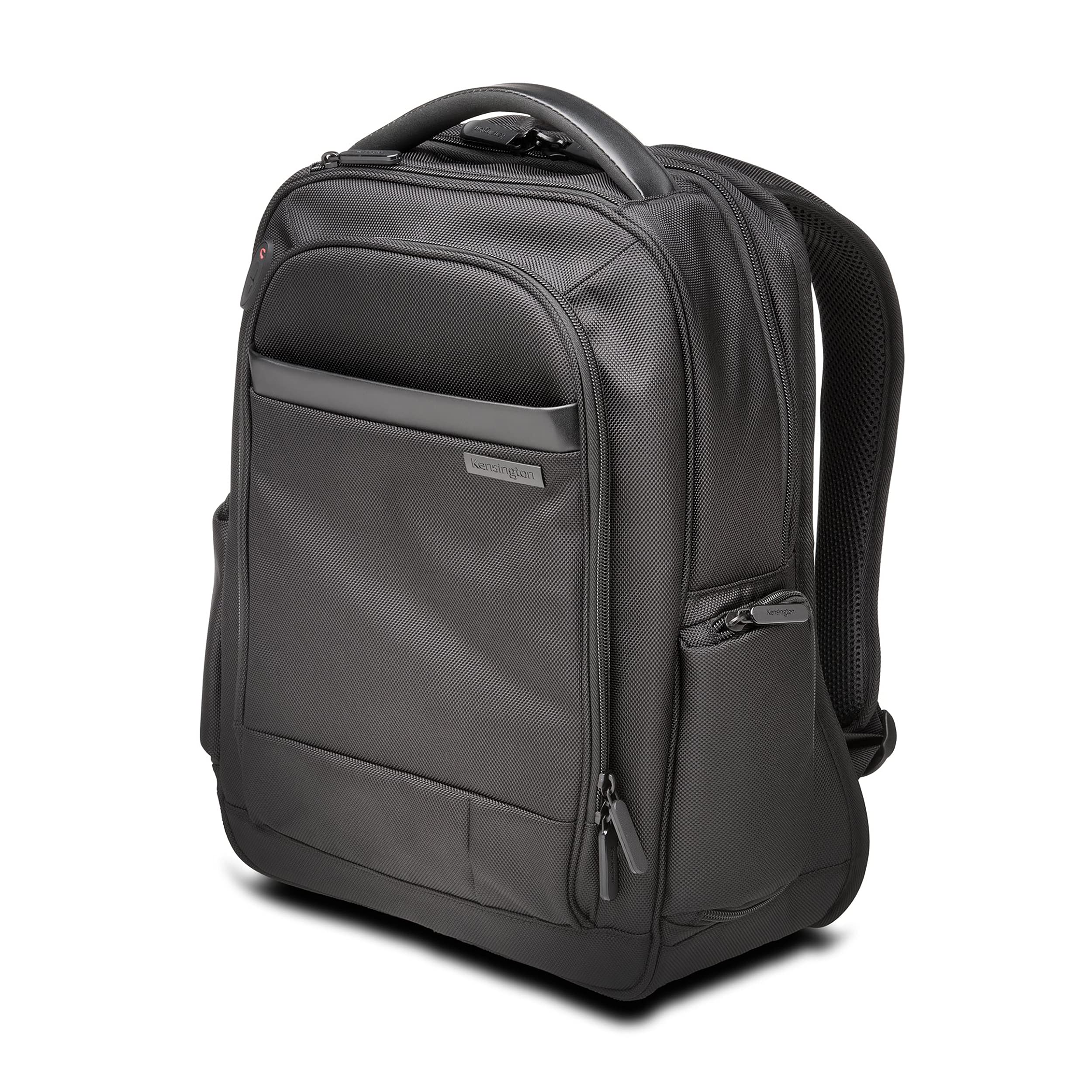 Kensington Contour 2.0 Executive Laptop Backpack - Premium 17 Inch Business Laptop Bag with USB Charging Port & Anti-Theft Design for Work, Travel & Commuting