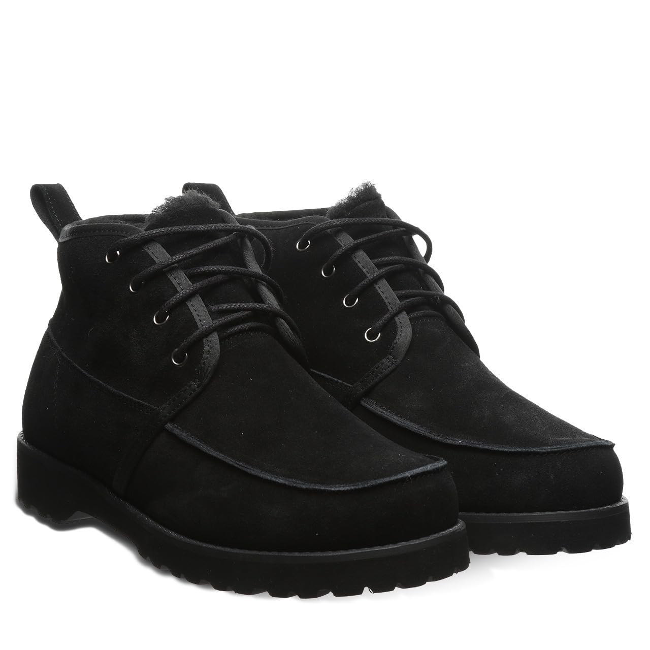 BEARPAW Men's Kyle Boot - Classic Suede Lace-Up Boots for Men | Comfortable Winter & Casual Boots | Perfect for Hiking, Outdoor Activities & Everyday Wear