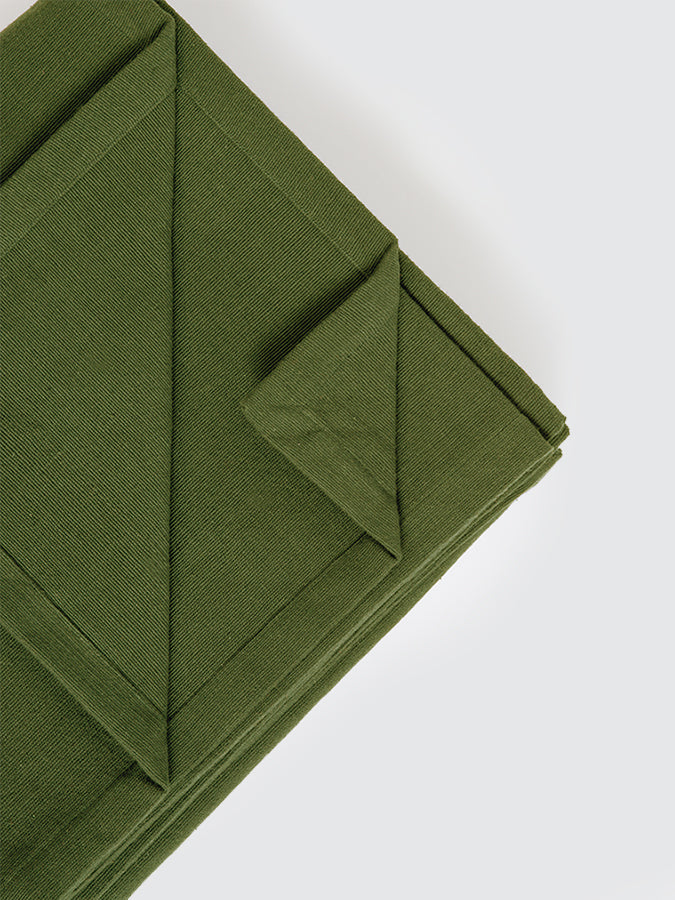 GOTS Certified Organic Cotton Yoga Blanket for Meditation, Hot Yoga, and Home Practice - Eco-Friendly & Soft Yoga Mat Cover