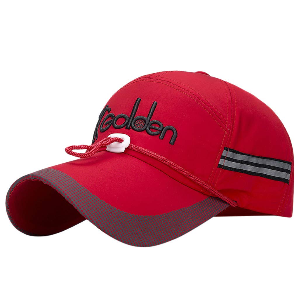 Breathable Quick-Dry Reflective Running Hats for Men & Women - 360° Visibility Sports Cap for Winter Jogging, Cycling & Outdoor Activities
