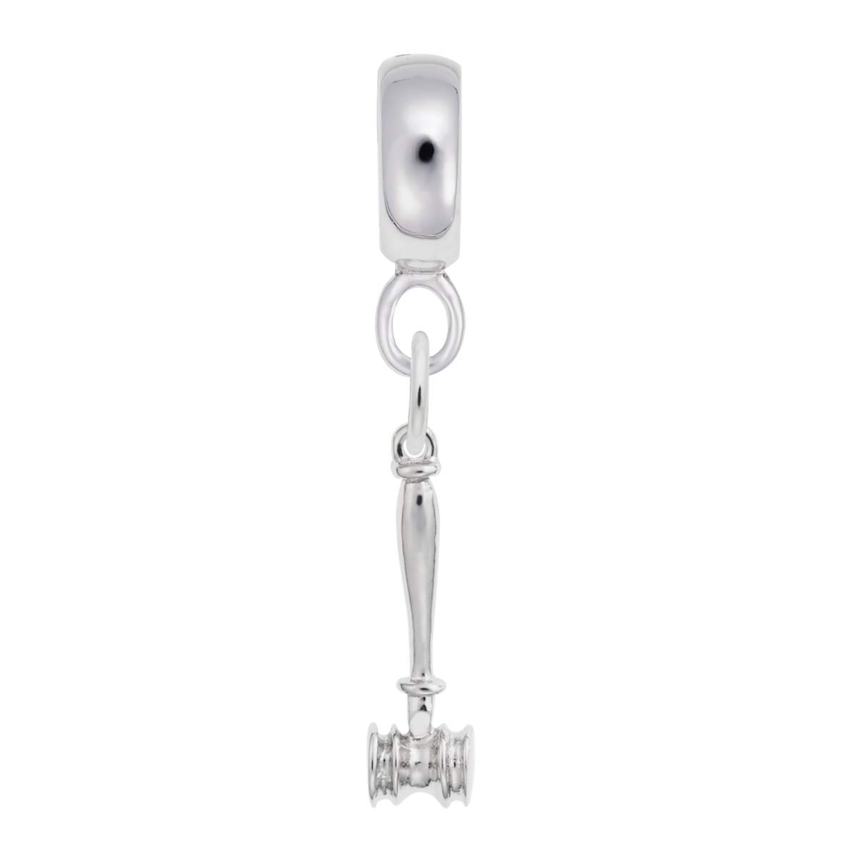 Handmade Gavel Charm Beads for Jewelry Making - Perfect for Bracelets, Necklaces & DIY Crafts - Ideal for Lawyers, Judges & Law Graduates