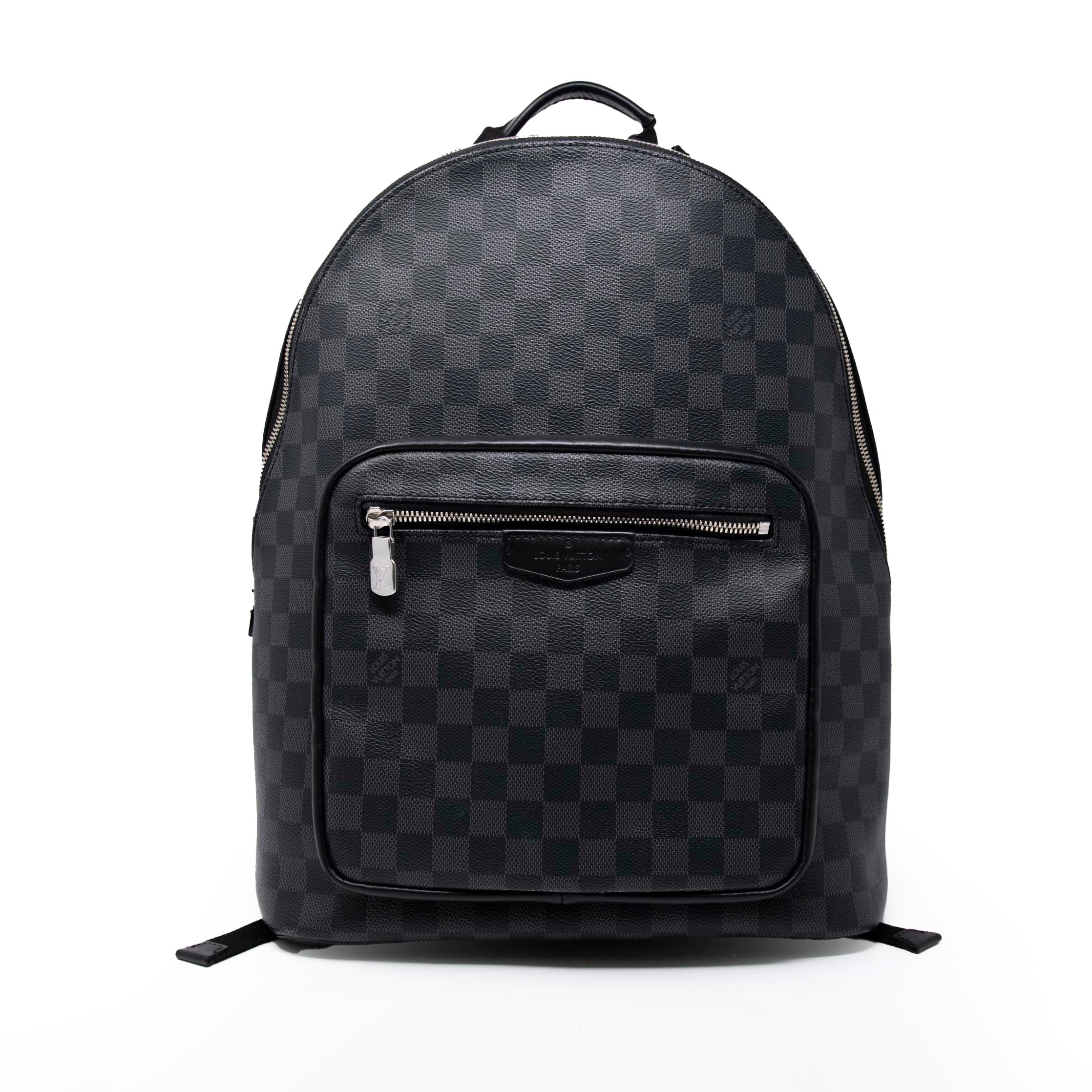 Louis Vuitton Damier Graphite Josh Backpack for Men - Luxury Designer Laptop Backpack - Perfect for Work, Travel & Daily Commute