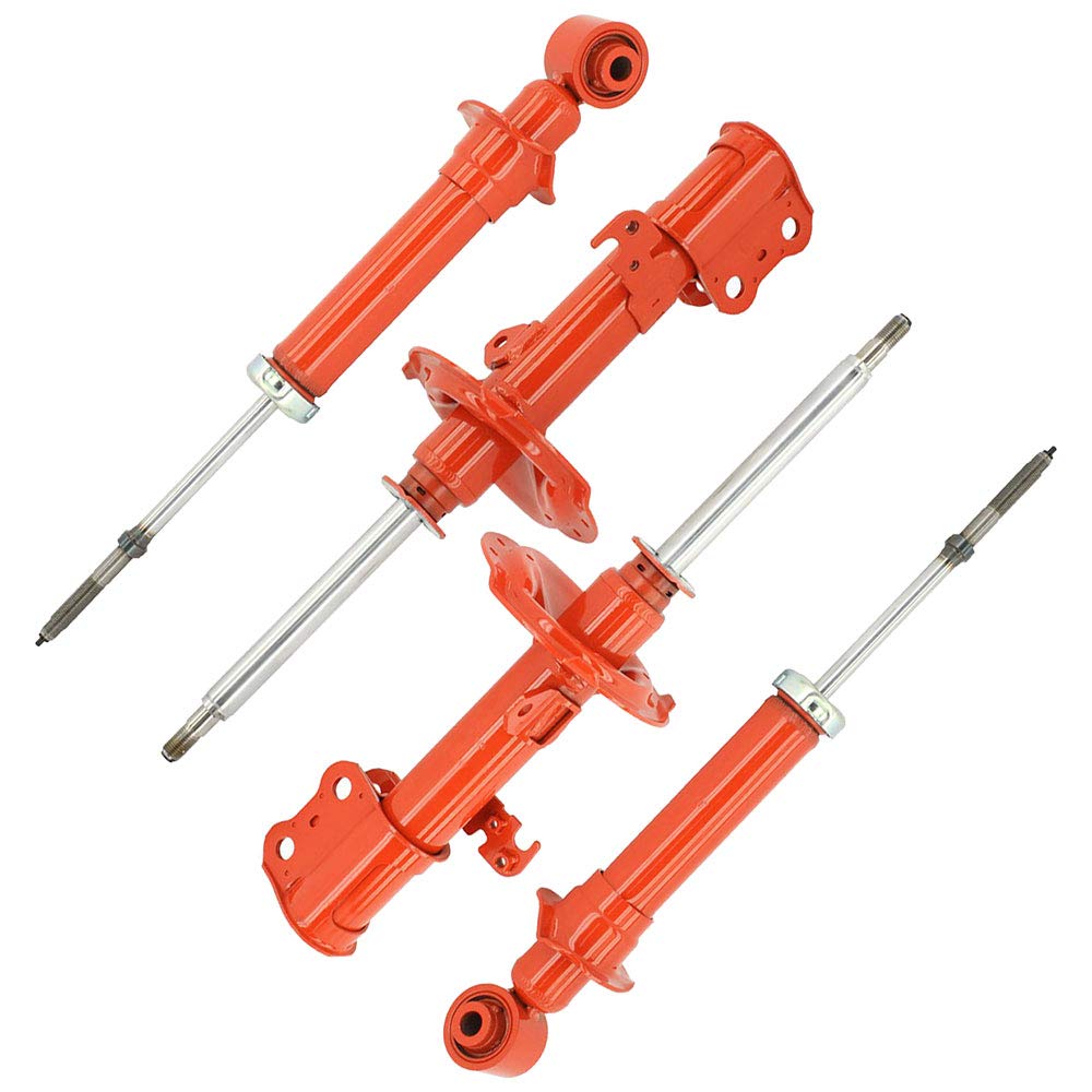 Toyota Celica 2000-2005 4-Piece AGX Adjustable Shock Absorbers & Struts Set - 77-63028AG by BuyAutoParts - Perfect for Performance Upgrades & Smooth Ride Enhancement