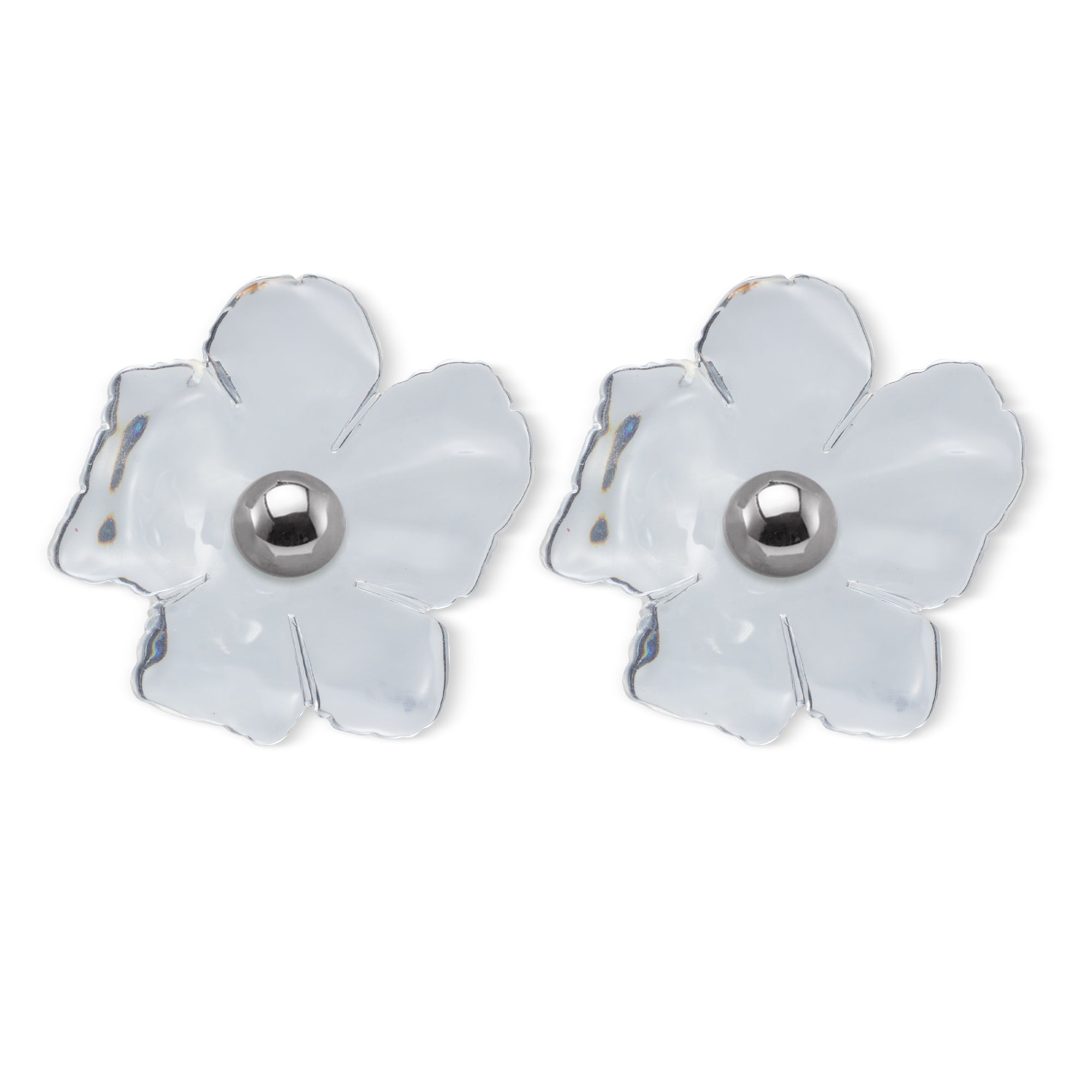 Eden Resin Oversized Earrings for Women - Trendy Handmade Statement Jewelry - Perfect for Parties, Weddings & Everyday Wear