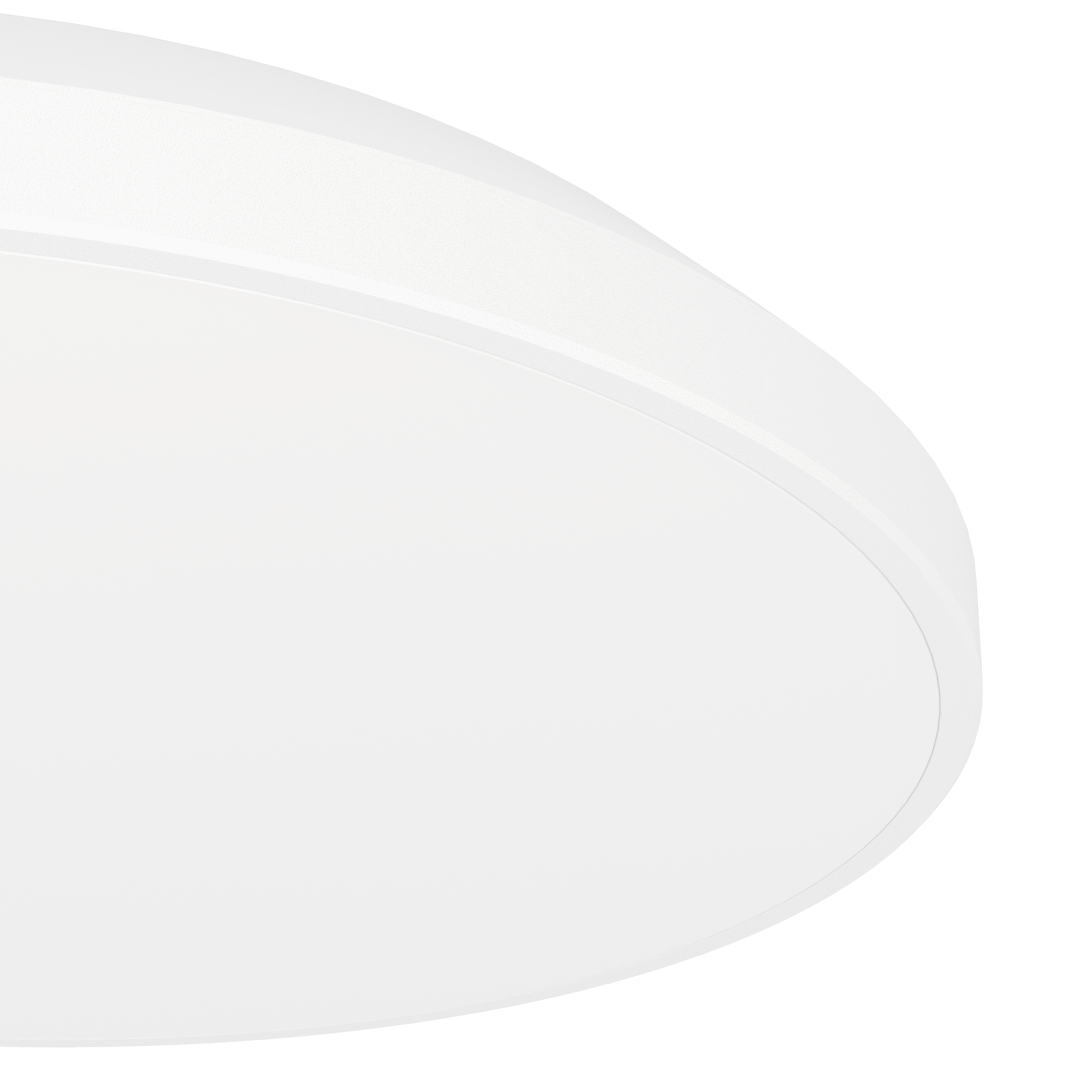 Eglo Crespillo 24cm White LED Round Flush Mount Ceiling Light - Modern Energy Efficient Lighting for Bedroom, Kitchen, Hallway & Office