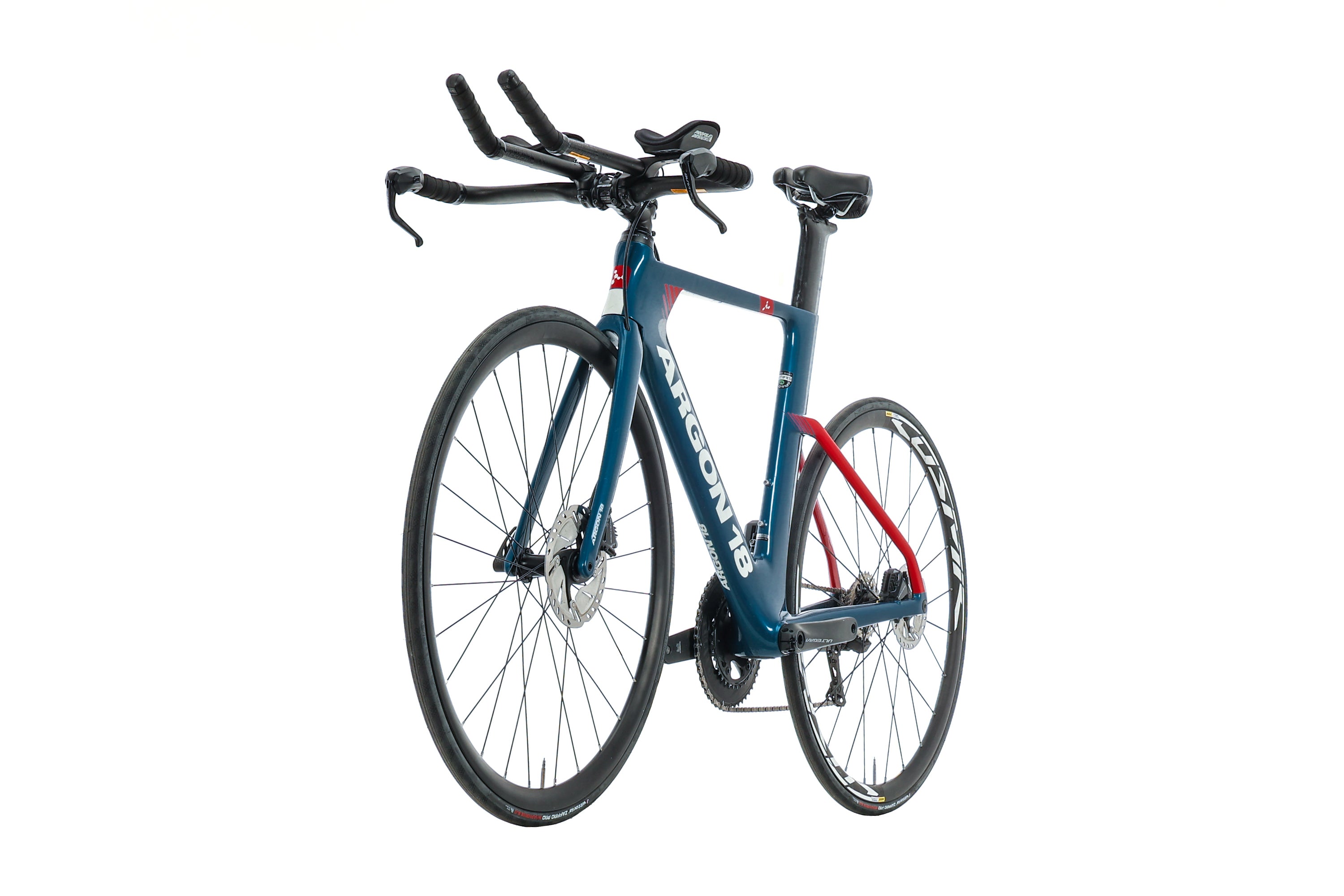 Argon 18 E-117 Tri Disc Shimano Ultegra Di2 Triathlon Bike - 2020 Model, Medium Size | Perfect for Ironman Races & Long-Distance Triathlon Training