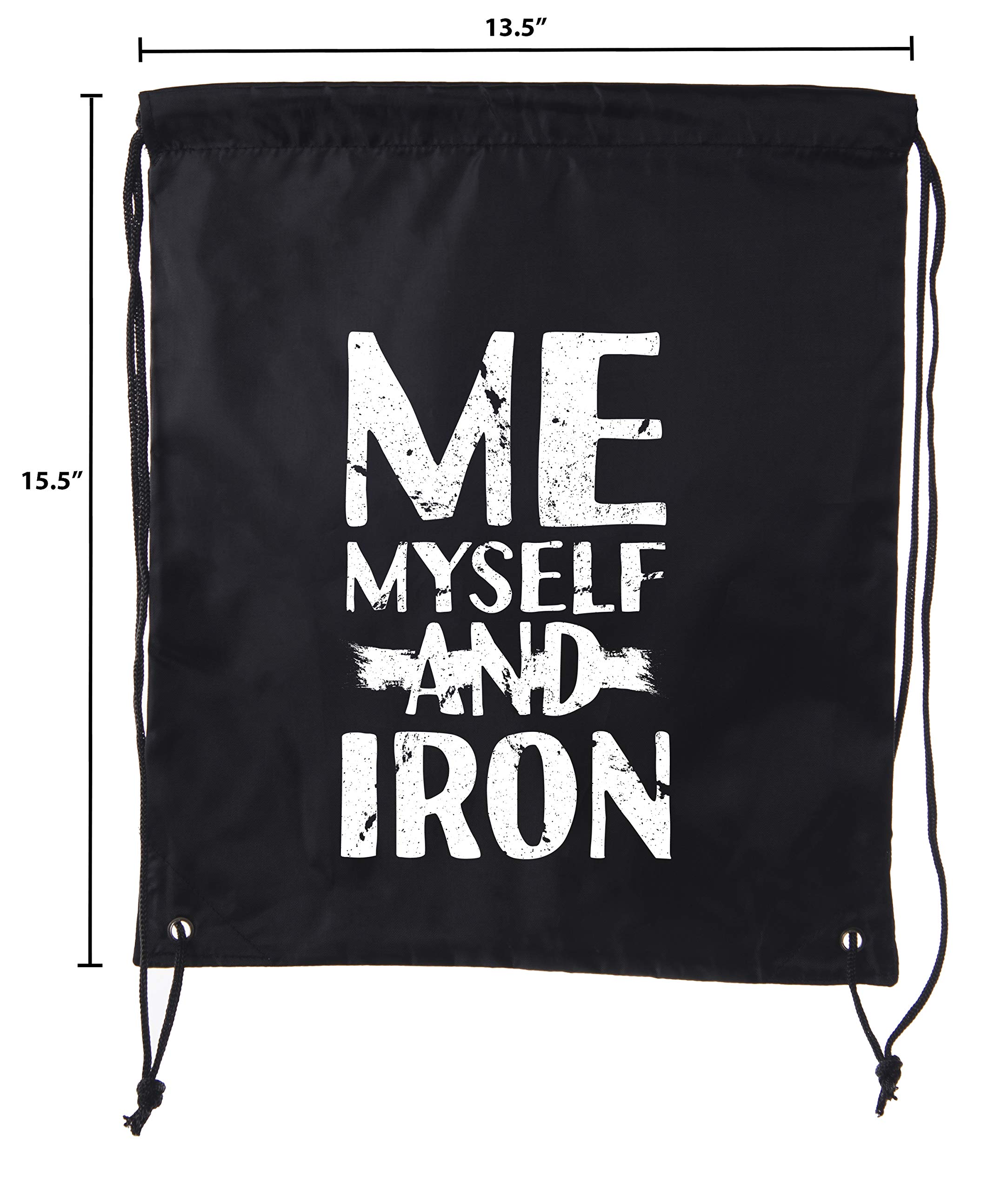 Motivational Gym Bags - Inspirational Drawstring Backpacks for Workout & Fitness | Perfect for Gym, Running & Sports Training