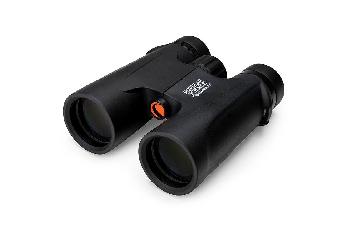 Celestron Outland X 12x42mm Roof Prism Binoculars with Smartphone Adapter & Bluetooth Remote - High Powered Compact Binoculars for Bird Watching, Hiking, Travel and Stargazing