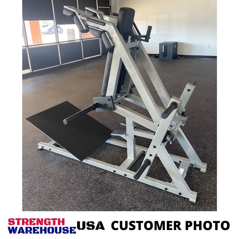 York Barbell STS Power Front Squat Rack - Heavy Duty Olympic Weight Lifting Equipment for Home & Commercial Gyms - Perfect for Squats, Bench Press & Strength Training Workouts