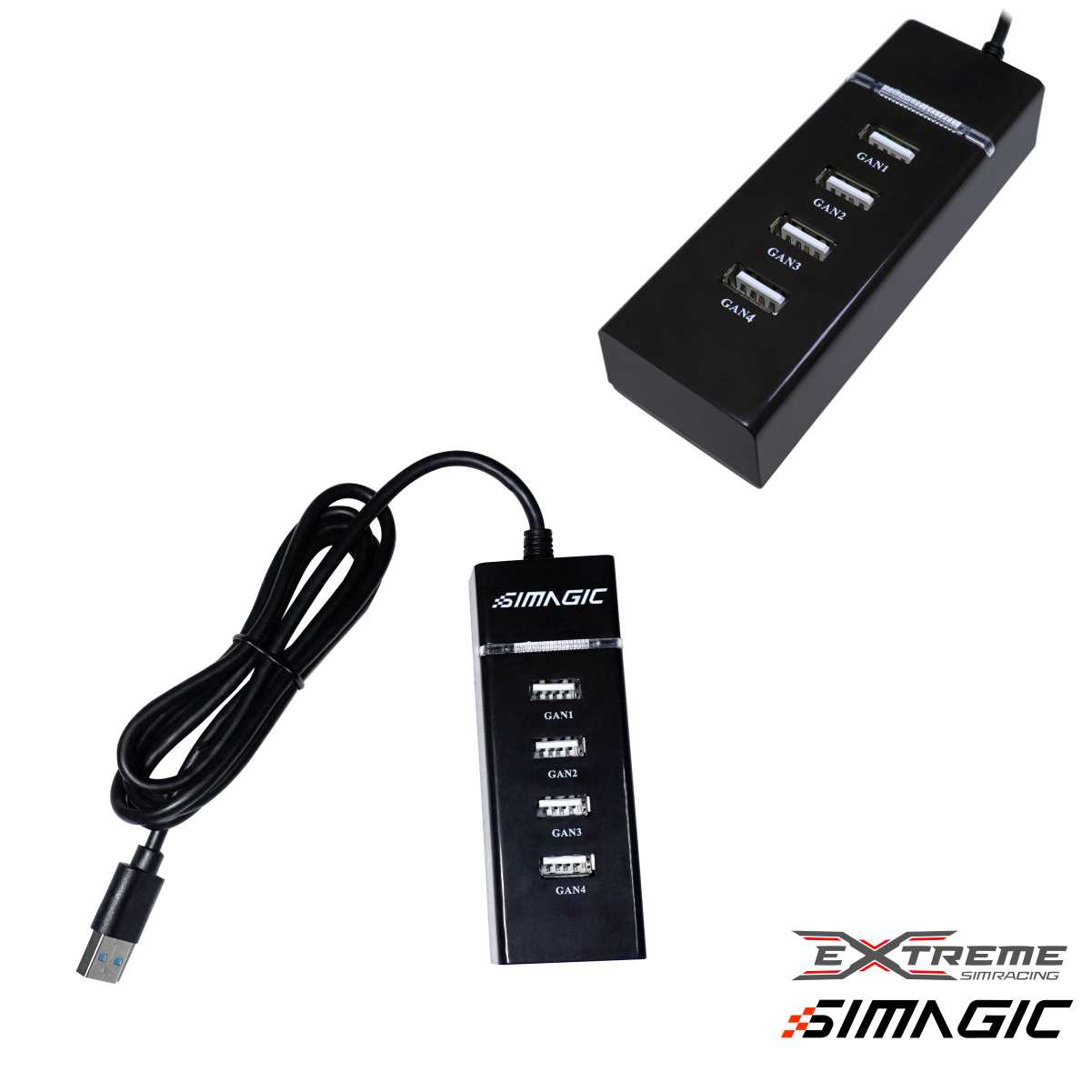 Simagic USB Wheelbase Extender Cable - High-Speed Data Transfer for Sim Racing Wheels | Perfect for Sim Racing Setups & Gaming Accessories
