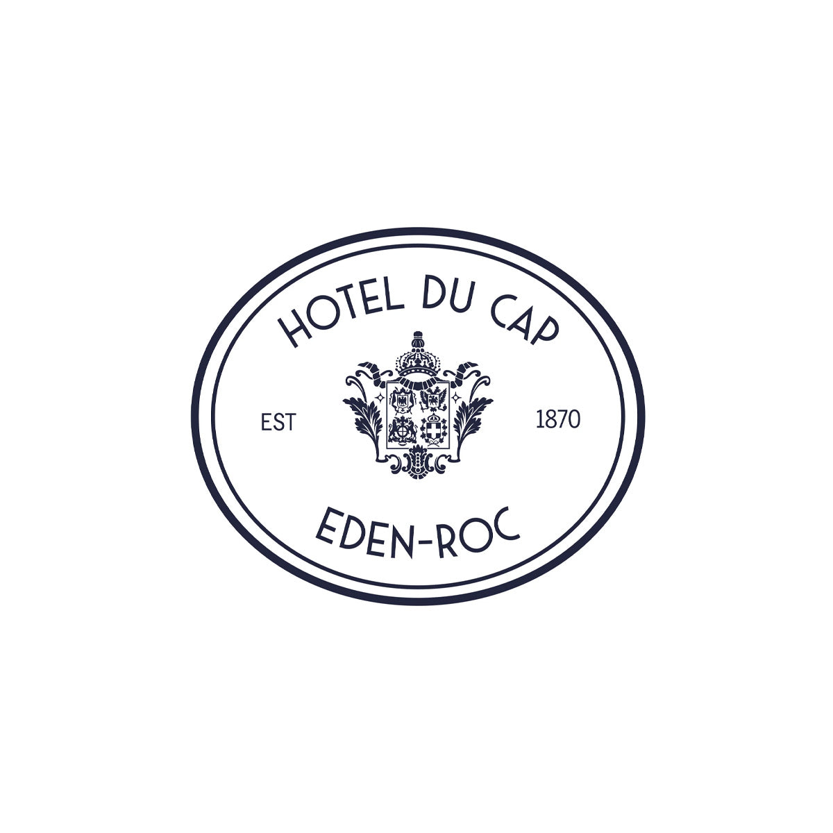 Hotel du Cap Eden Roc Crest Kennedy Tee - Premium White Cotton T-Shirt for Men | Casual Wear, Summer Outfits & Beach Vacation Style