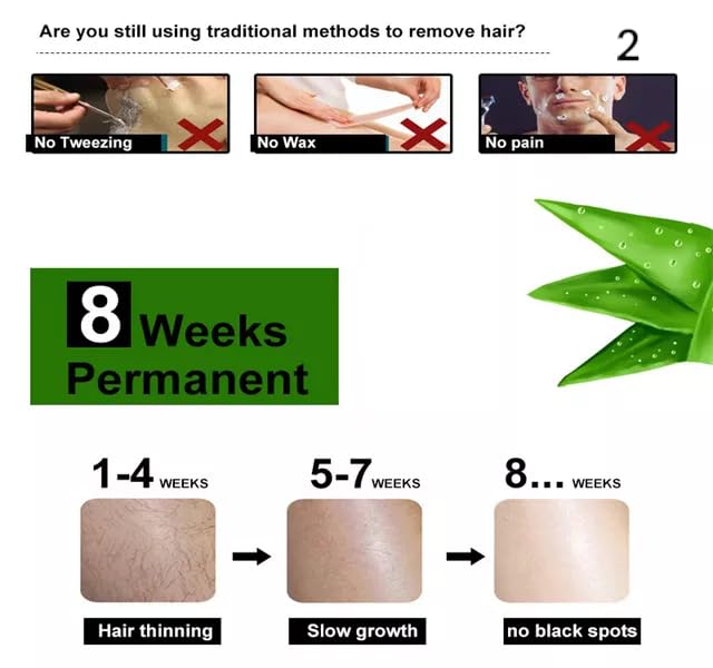 Zero Pathy Permanent Hair Removal Cream for Women - Leg & Body Hair Remover with 90-Day Results | Natural Depilatory Oil for Smooth Skin | At-Home Hair Treatment for Silky Legs & Underarms