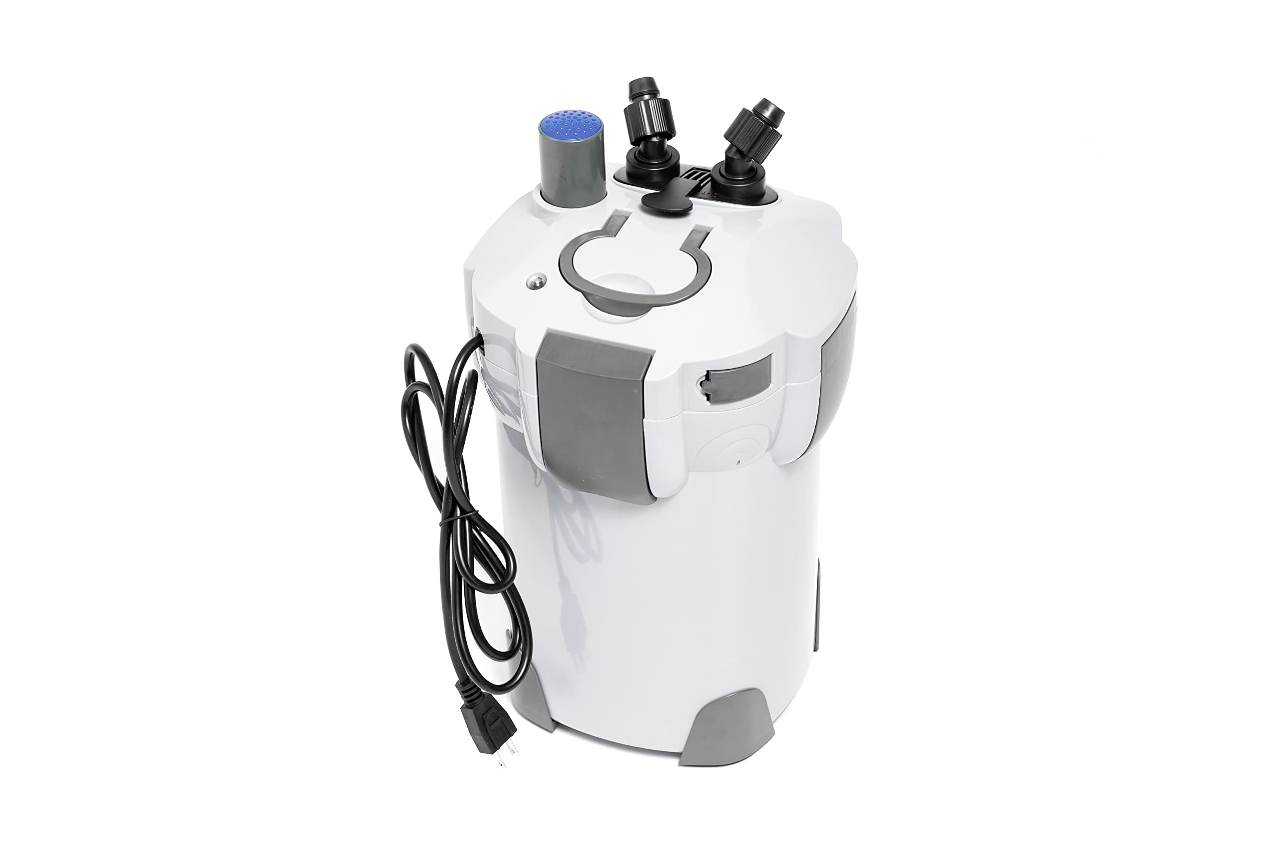 CNZ HW-402B 265GPH Canister Filter with Built-in 9W UV Sterilizer for Aquarium, Fish Tank, Pond - Professional Water Filtration System for Clean and Healthy Aquatic Environment