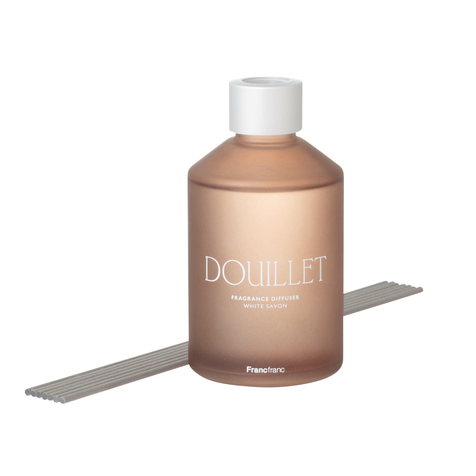Premium Brown Fragrance Diffuser with White Savon Scent - Perfect for Home, Office, and Spa Relaxation