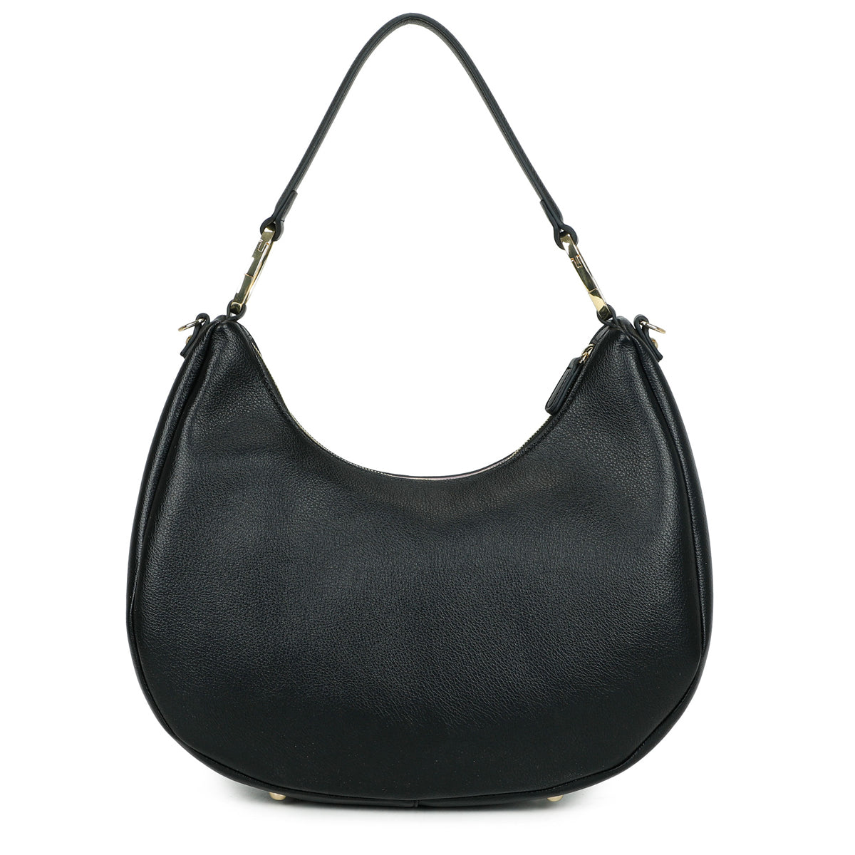Braccialini Amy Nero Shoulder Bag B18144 YY NERO - Stylish Leather Handbag for Women, Perfect for Work, Travel and Evening Events
