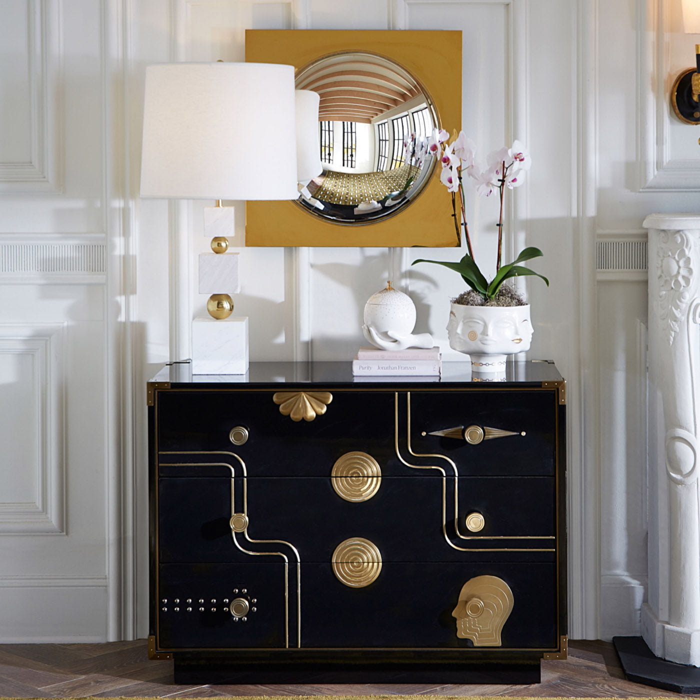 Gilded Eve Jewelry Box - Elegant Storage for Rings, Necklaces & Earrings - Perfect for Gift Giving & Home Decor