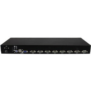 8-Port 1U Rackmount USB PS/2 KVM Switch with OSD - Ideal for Server Management & Data Center Control