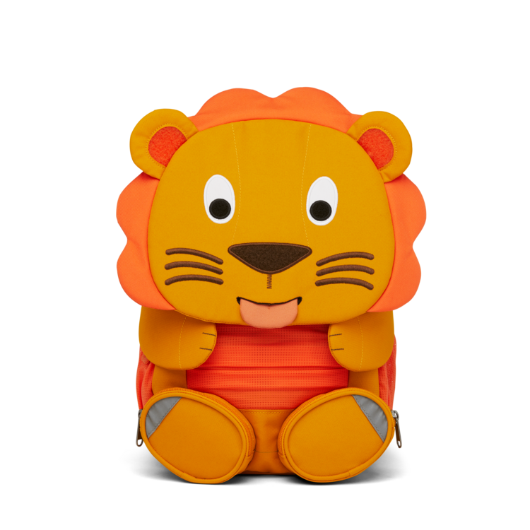 Affenzahn Large Friend Lion Plush Toy - Soft & Cuddly Stuffed Animal for Kids, Perfect for Playtime, Comfort & Gifts | Ideal for Bedtime, Nursery Decor & Travel Companions