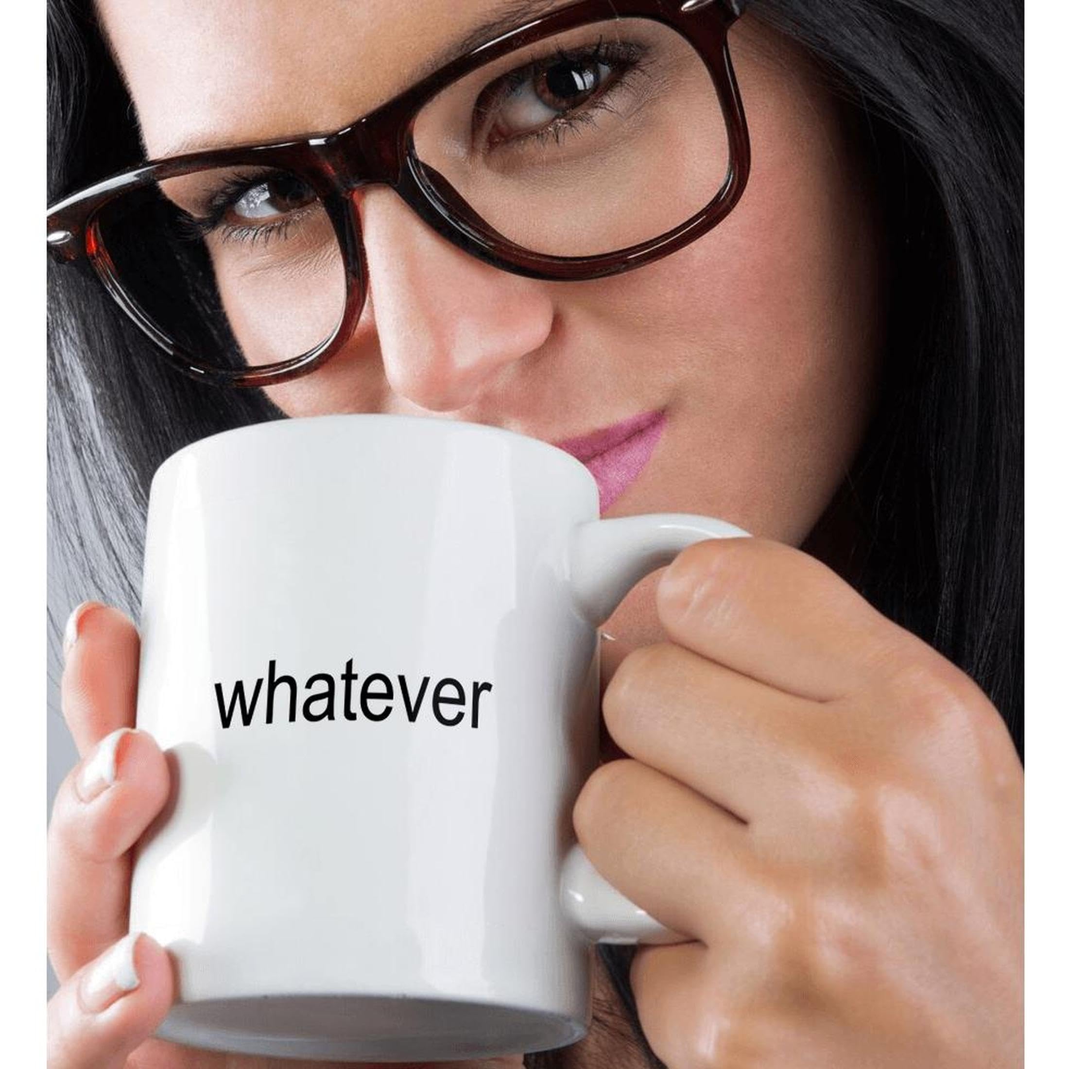 3D Rose Funny Ceramic Coffee Mug - 15 oz White Gift for Office, Home & Travel - Perfect for Tea, Hot Chocolate & Coffee Lovers