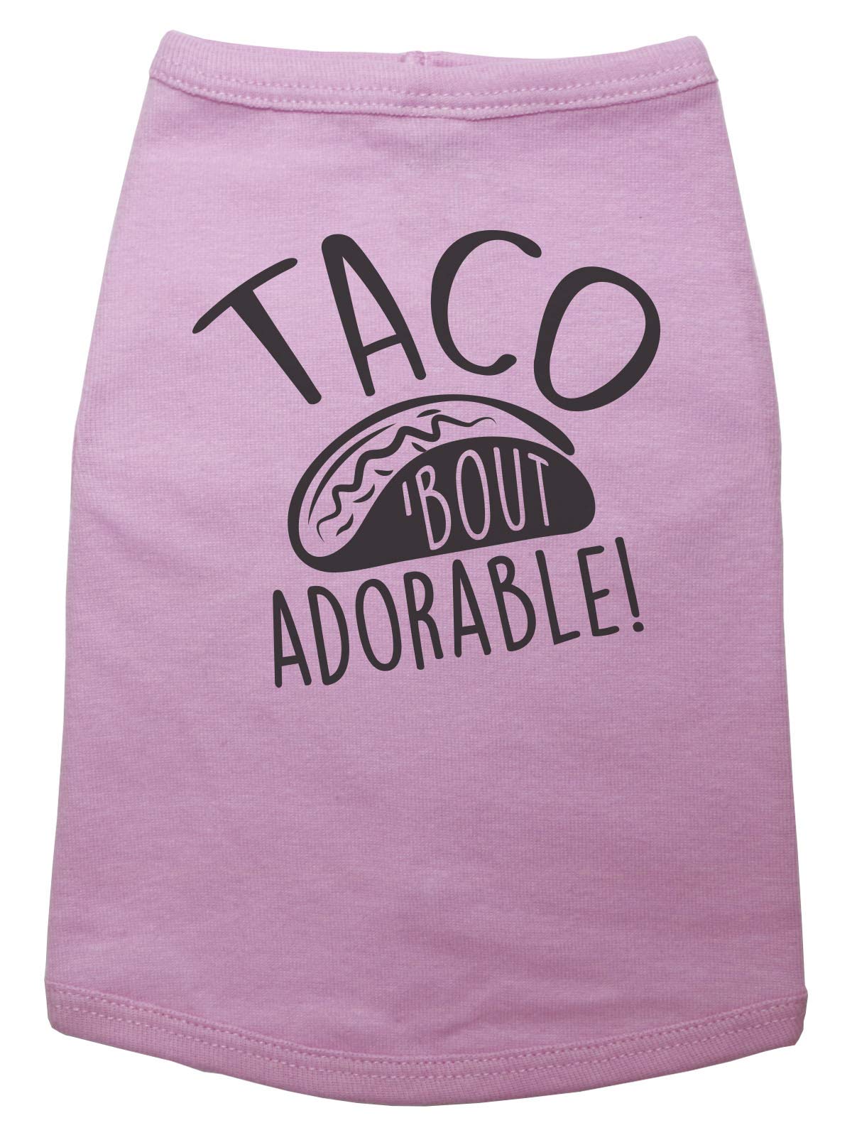 Trendy Pink XXL Taco Dog Shirt - Cute Puppy Outfit with Taco Design for Baby Announcements & Pet Fashion | Perfect for Instagram Photos, Dog Parties & Everyday Wear