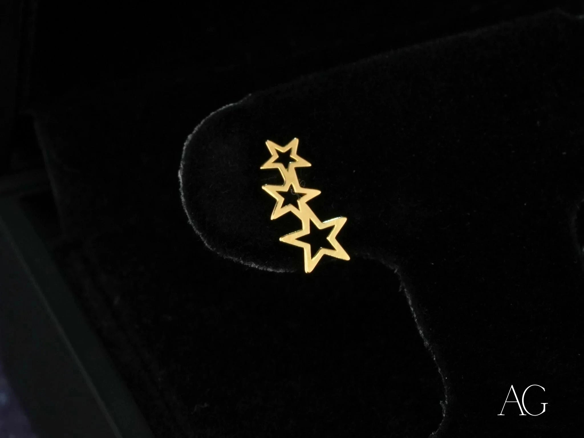 3 Stars Earrings for Women - Dainty Gold/Silver Star Stud Earrings for Everyday Wear | Perfect for Date Night, Office & Casual Outfits