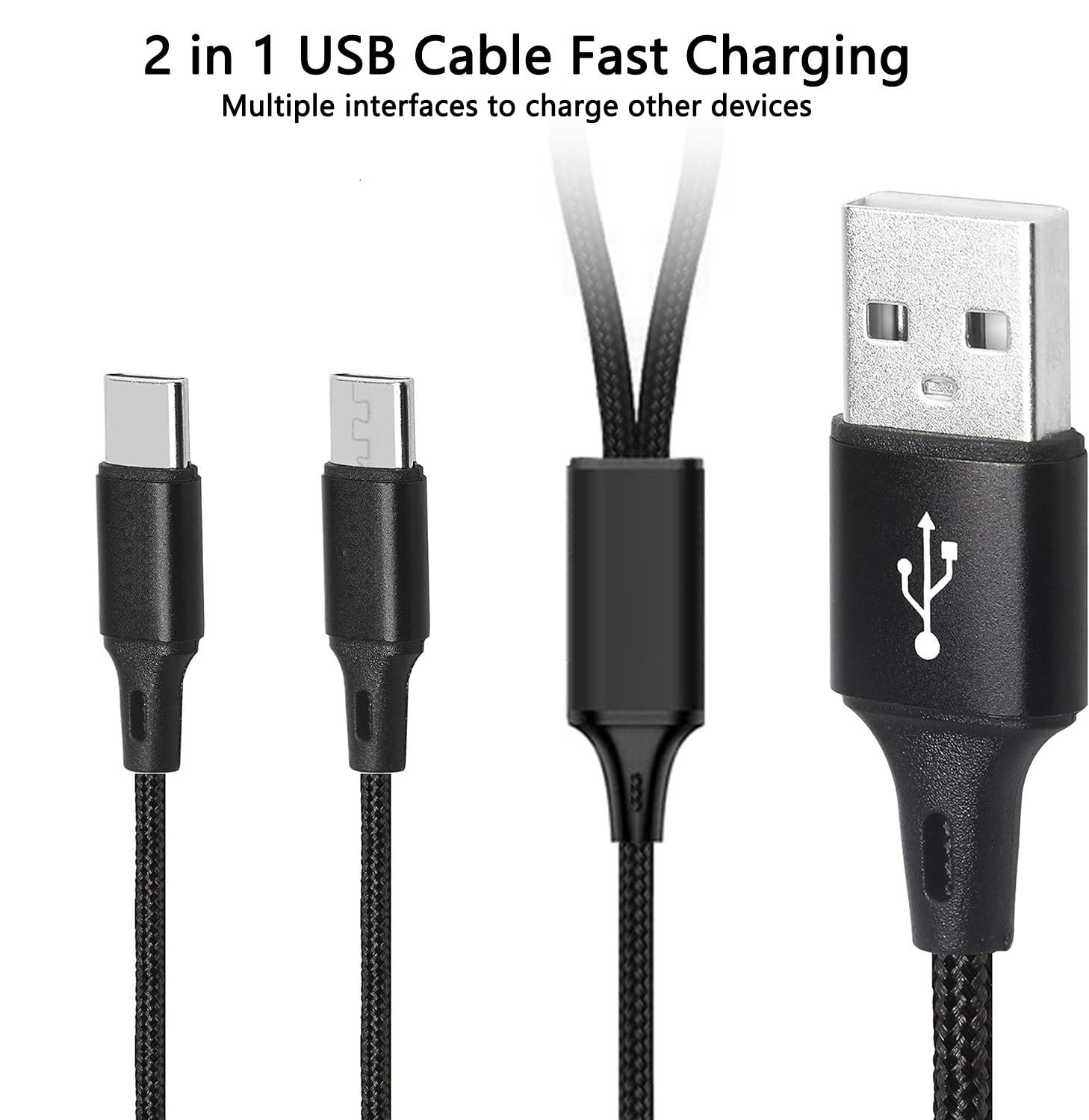 Portable Blender USB Charger & AC Adapter - Compatible with VOLTRX, OBERLY, Vaeqozva, Hotsch, Devan Electric Shaker Bottles - Perfect for Smoothies, Protein Shakes & On-the-Go Blending at Gym, Office or Travel