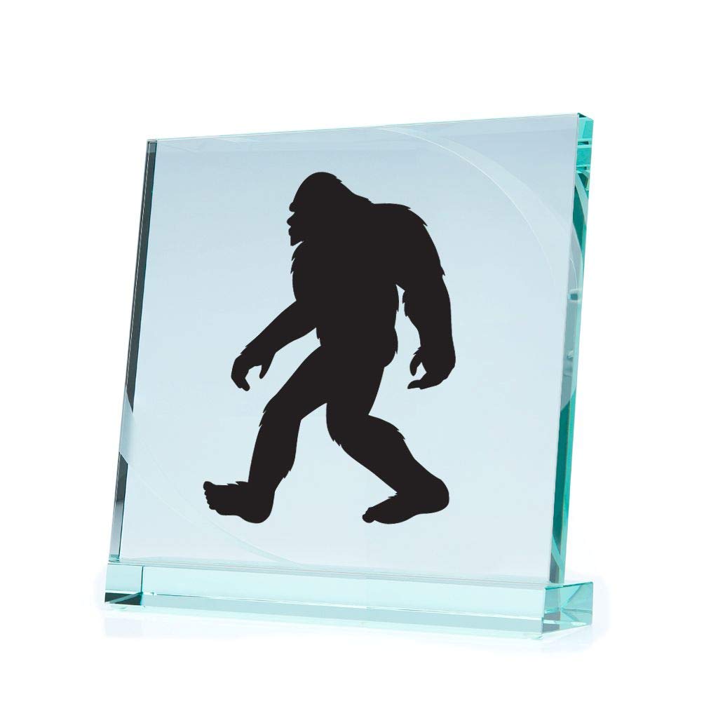 Bigfoot Sasquatch Decal Sticker - 6 x 4.2 Inch Weatherproof Vinyl for Cars, Trucks, Laptops & Garage - Durable Outdoor Decoration for Windows, Walls & Vehicles