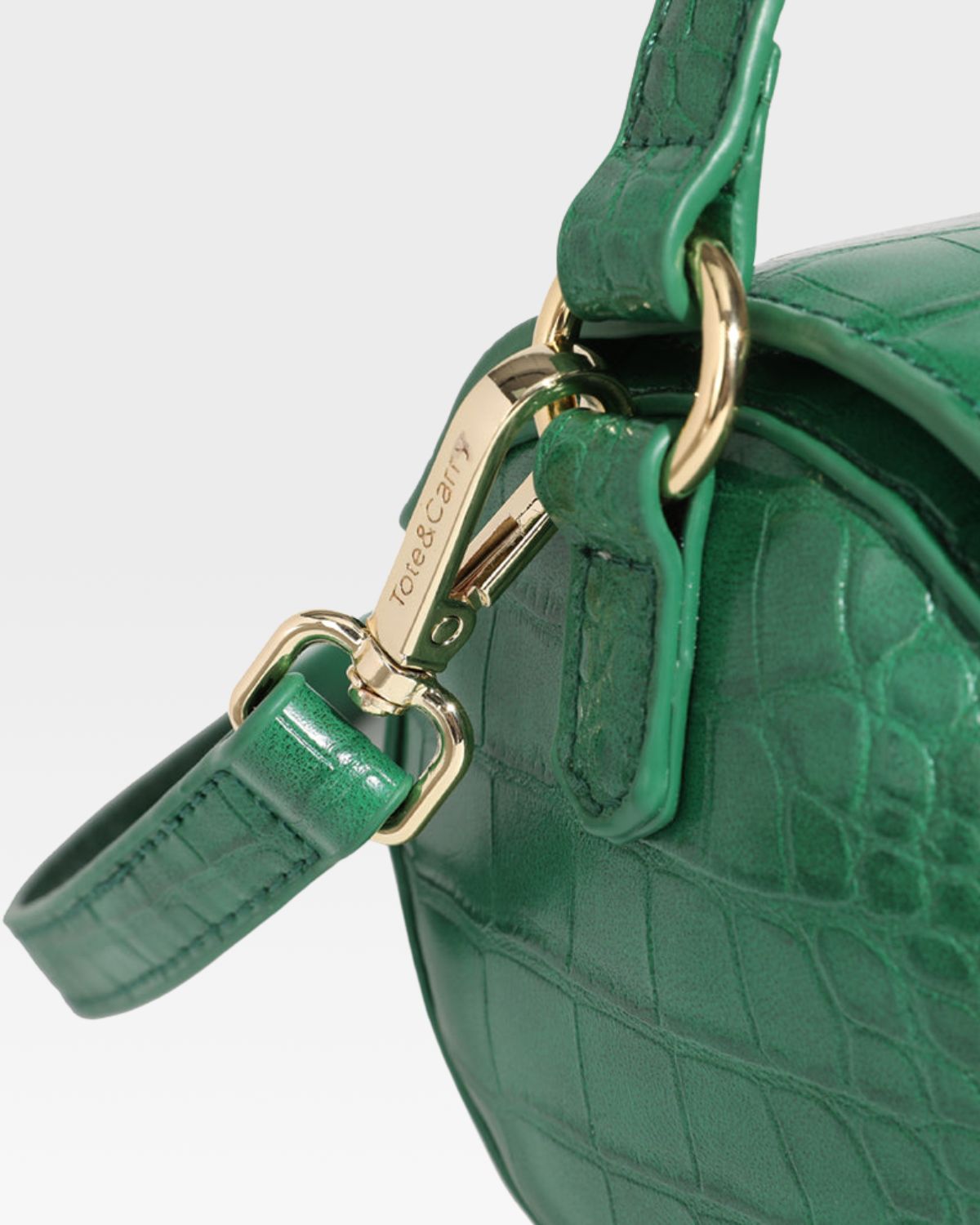 Emerald Green Barrel Purse for Women - Stylish Crossbody Bag for Everyday Use, Travel & Shopping