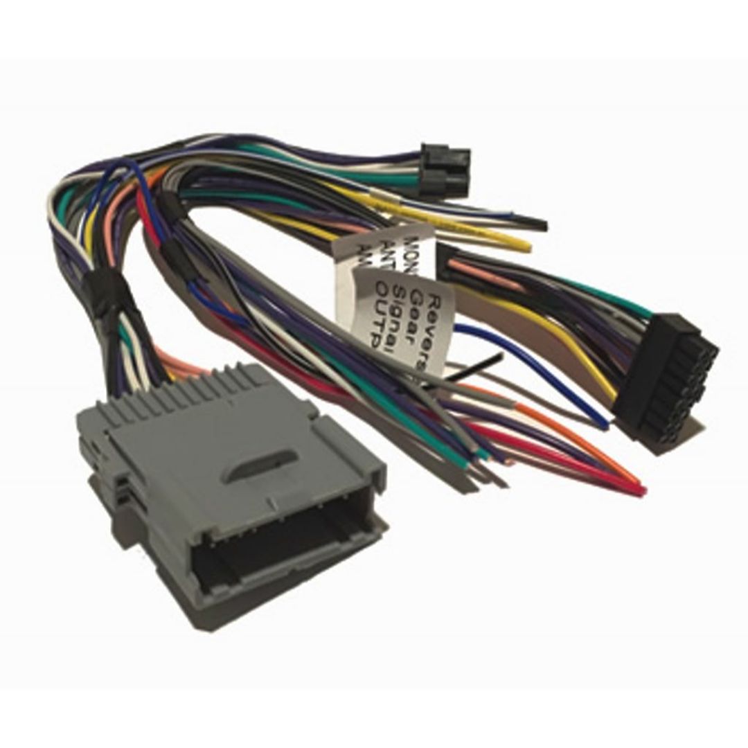 Crux DKGM 48S Single DIN Radio Replacement with Dash Kit for GM Class II Vehicles - Retains Steering Wheel Controls - Includes Antenna Adapter - Perfect for Chevy, GMC, Buick & Cadillac Car Audio Upgrades