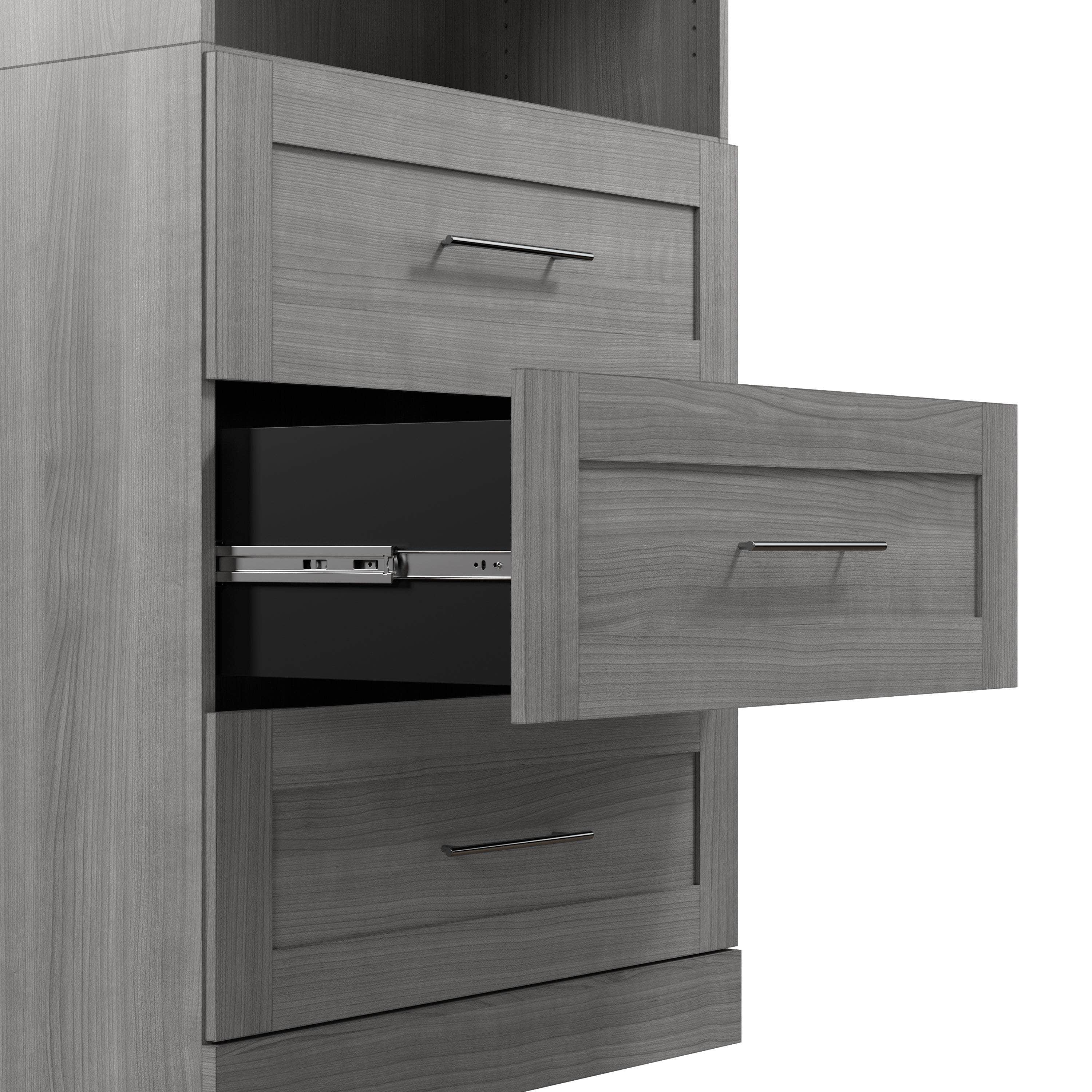 36W Wardrobe with 3 Drawers - 5 Color Options for Bedroom, Closet & Storage Organization | Space-Saving Furniture for Small Apartments