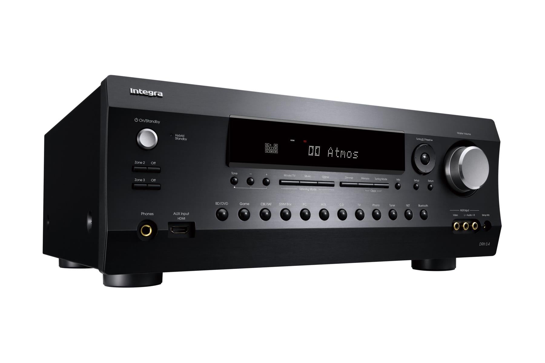 Integra DRX-3.4 9.2 Channel 8K Ultra HD Network AV Receiver with Dolby Atmos - Premium Home Theater Audio System for Movies, Music & Gaming